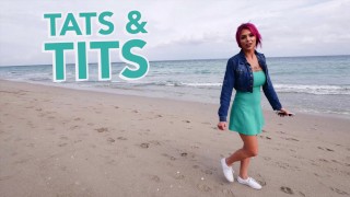 BANGBROS - Big Tit Tattoo Babe With Pink Hair, Anna Bell Peaks, Fucked By Her Fan