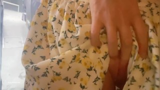 I do it again on the bus. Dirty fantasy under my panties