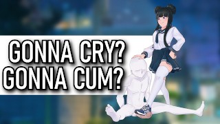 By A... (CBT, being stepped on, you cum from her feet squishing you...)